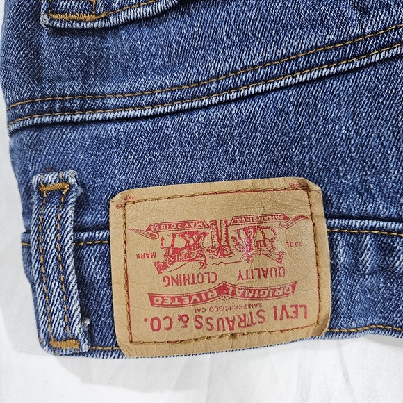 Levi's Dark Blue Bootcut Jeans - Picture 6 of 6